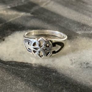 Sterling Silver Knot Ring